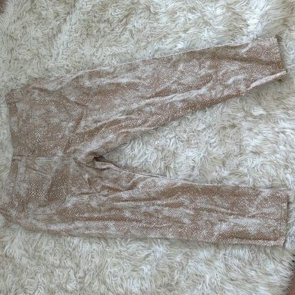 Per Se snake print pattern pants - size 12 - Picture 2 of 7